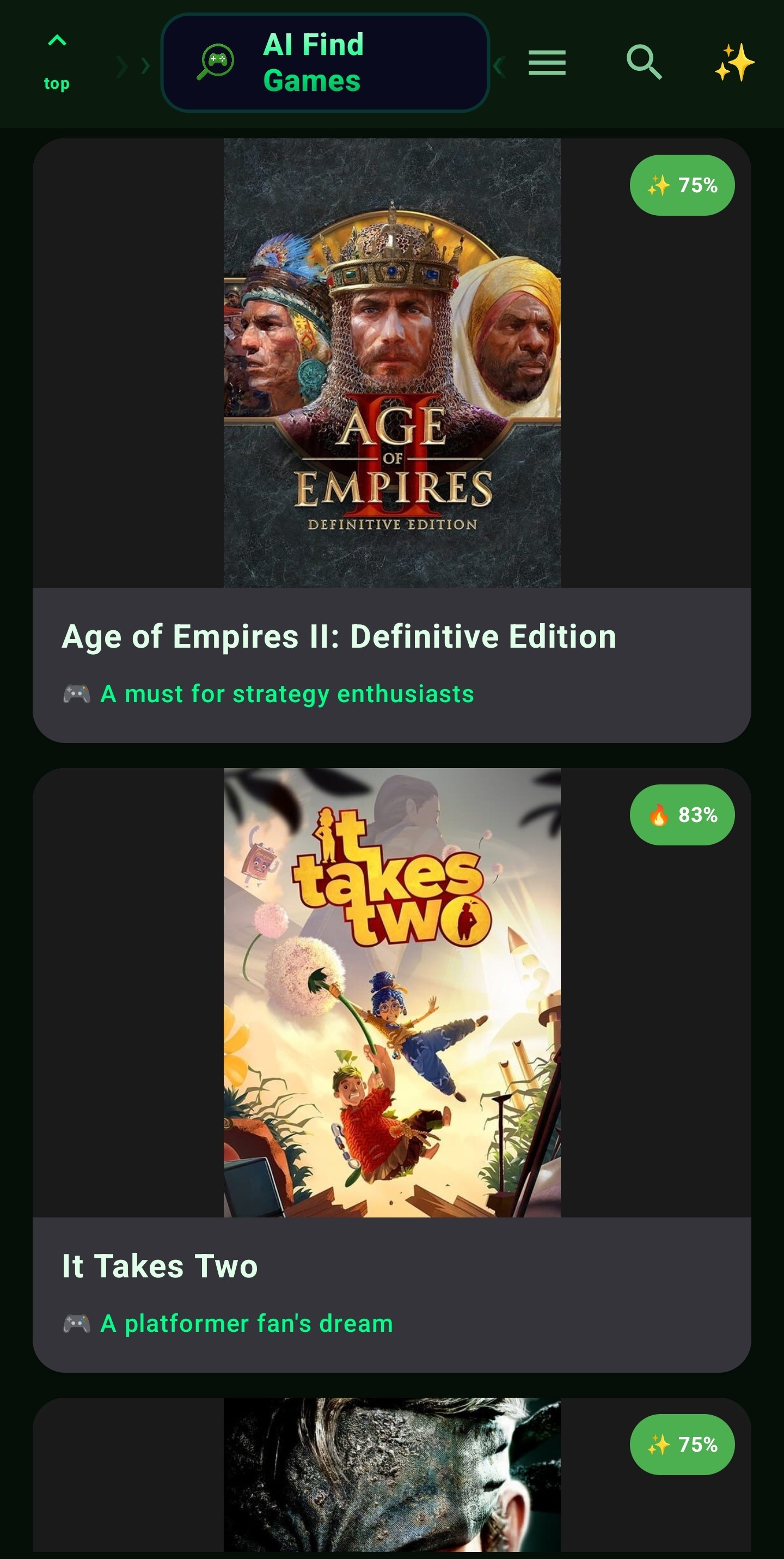 AI Find Games screenshot 4